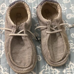 Hey Dude Kids Shoes in Light Gray